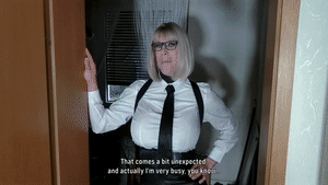 chrissinalovegag.com - B0426 A fateful visit of a busty Tax Inspector thumbnail